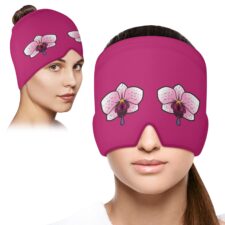 Wet Orchid Ice Head Wrap in Hot Pink